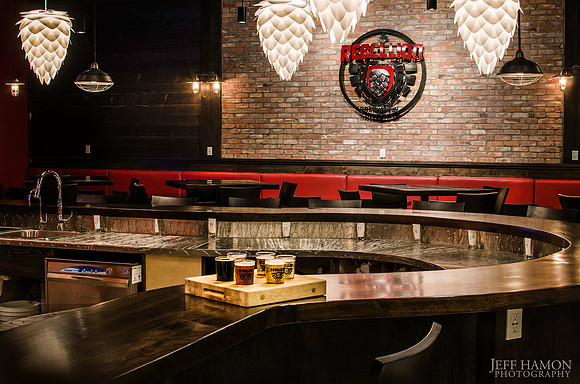 Rebellion Brewing Company Location Photography