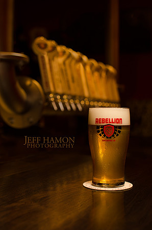 Rebellion Brewing Company Product Photography
