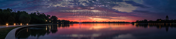 Wascana Lake Sunrise Panorama
