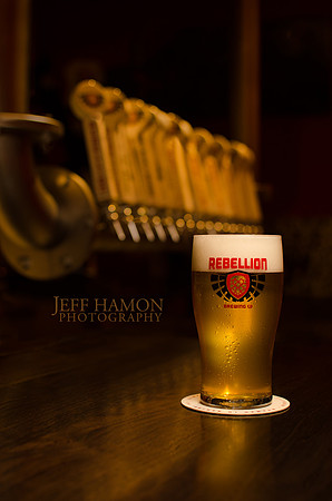 Rebellion Brewing Company Product Photography