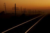 Dusk on the Rails