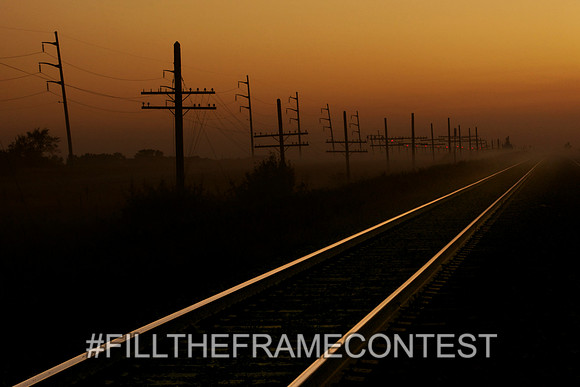 Dusk on the Rails